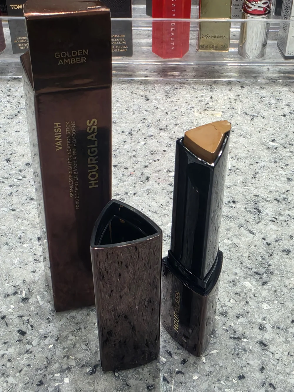 Hourglass Foundation Stick — Golden Amber Beige